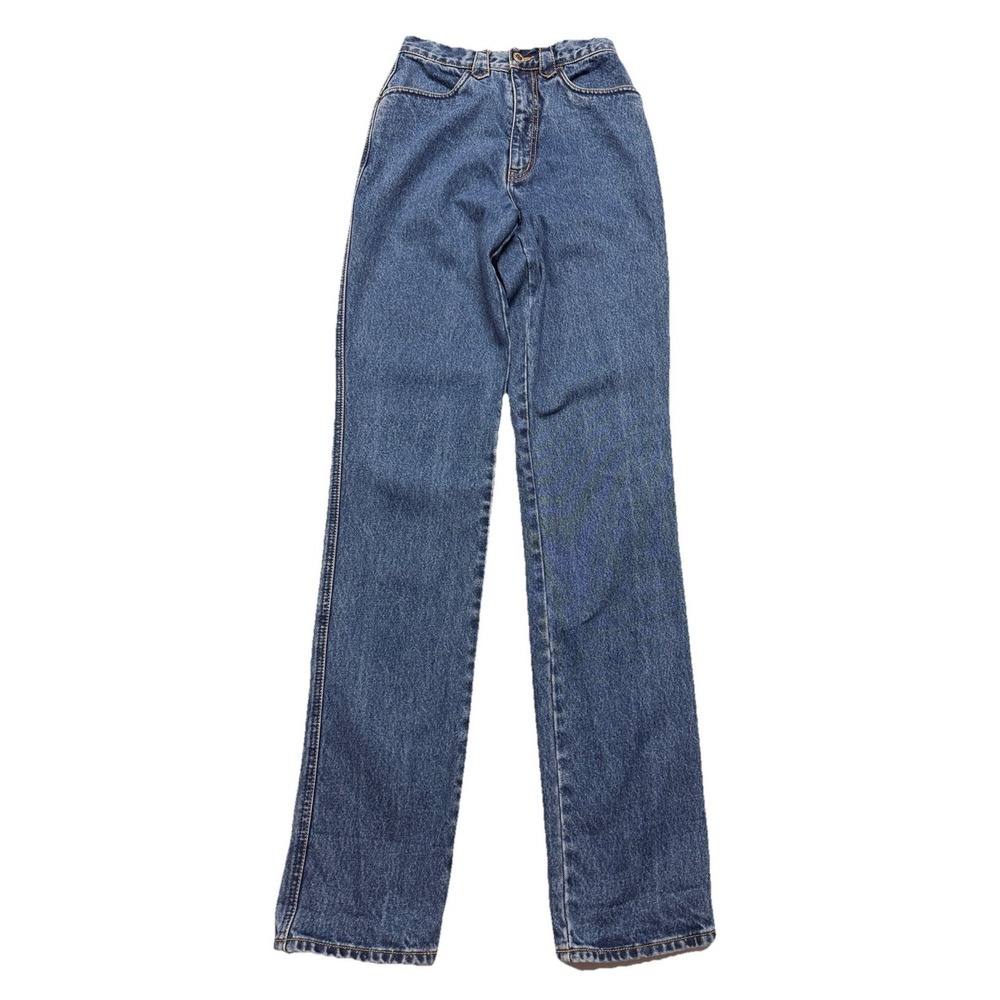 Lawman Western Bareback Jeans Women's Fits 24x36 Cowgirl Rodeo High Waist Mom - Picture 3 of 13